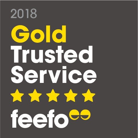 Fuel Tank Shop have been awarded GOLD TRUSTED SERVICE by FEEFO for 2018