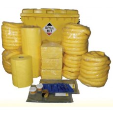 1100 Litre Wheeled Bin Chemical Spill Kit