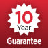 10 Year Guarantee - Tank only, 1 Year Guarantee