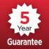 5 Year Guarantee 5 Year Guarantee