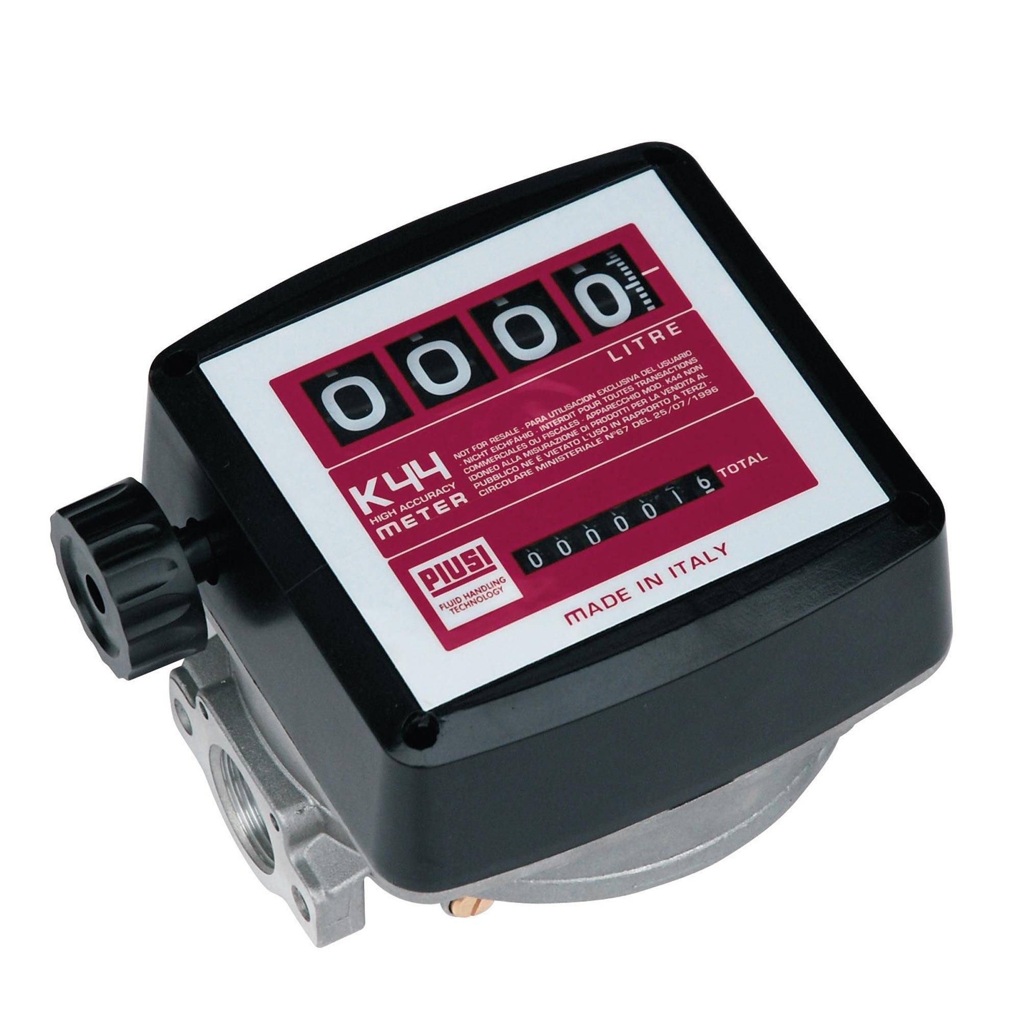 Piusi K44 Mechanical Fuel Flow Meter Fuel Tank Shop