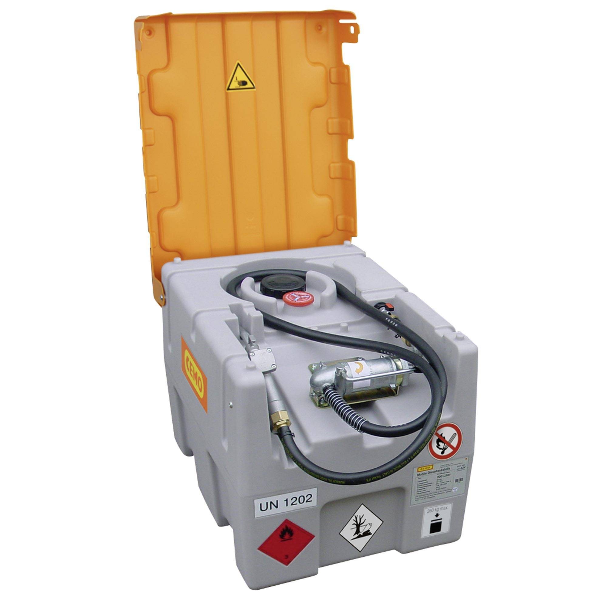 200L Mobile Diesel Tank 12v