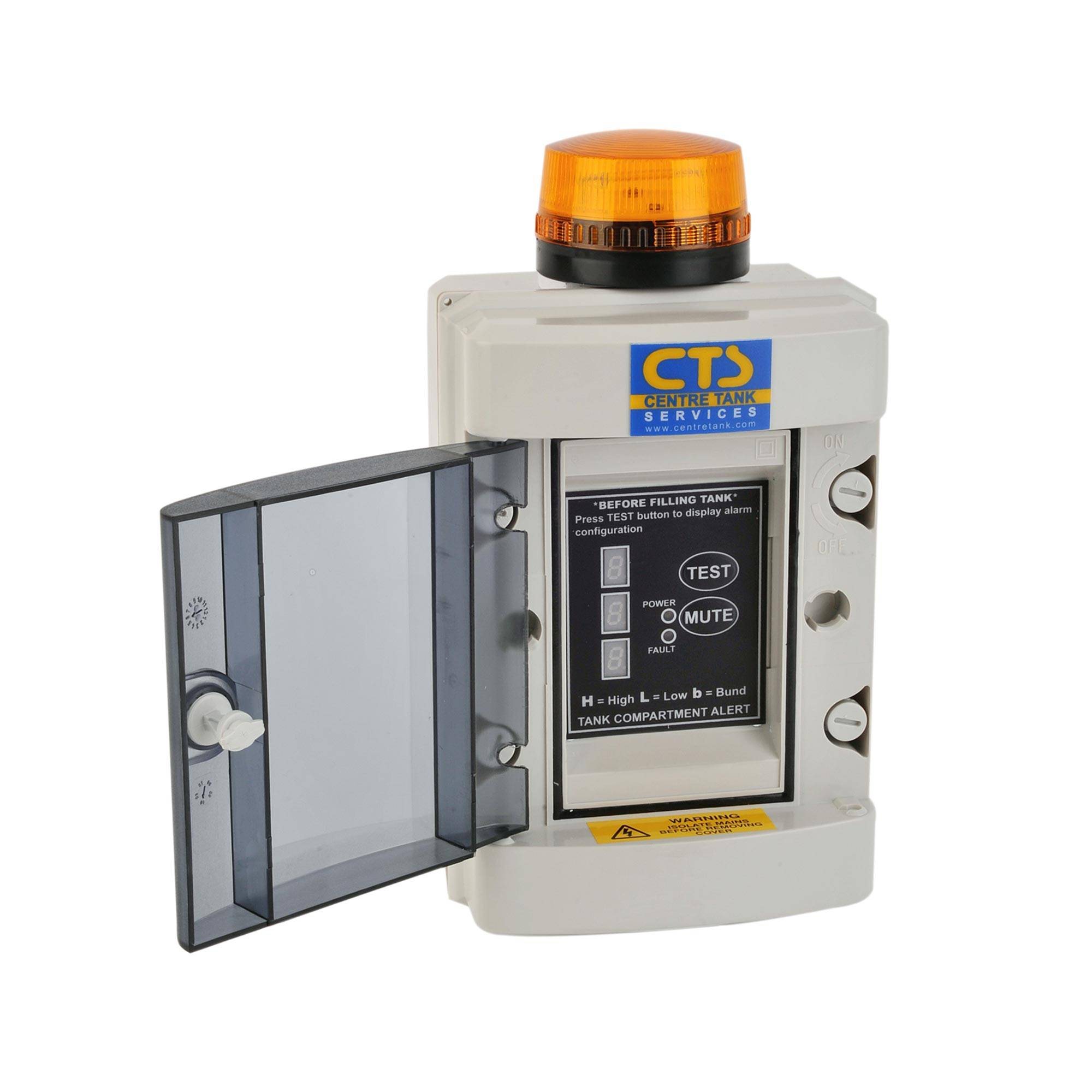 Mains Multi Compartment Fuel Tank Alarm Bund/Overfill/High Low Level Fuel Tank Shop