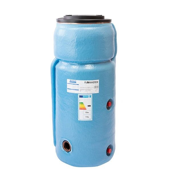 Flomaster Copper Cylinder 115 Litre Combi Vented - Fuel Tank Shop