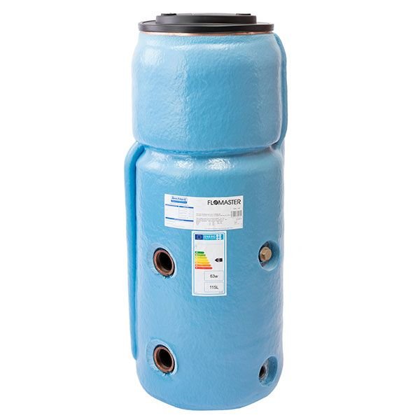 Flomaster Copper Cylinder 120 Litre Combi Vented - Fuel Tank Shop