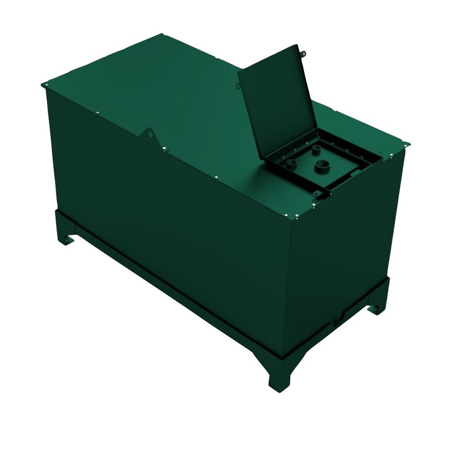 1000 Litre Steel Dual Purpose Bunded Oil Tank Fuel Tank Shop