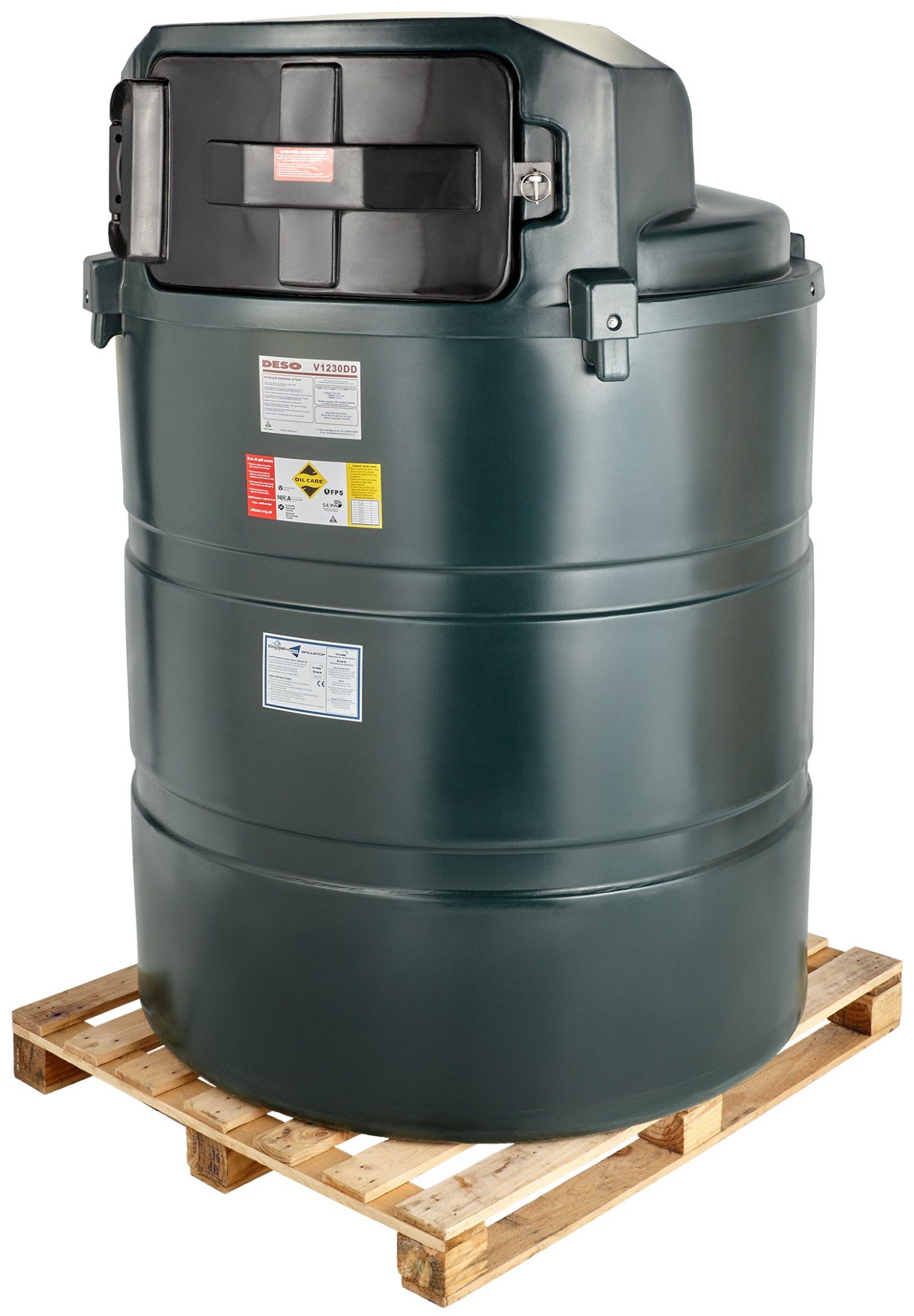 1230 Litre Bunded Diesel Tank Deso V1230PDD Fuel Tank Shop