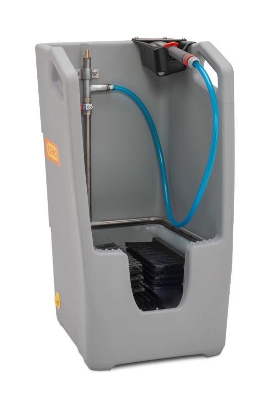 Boot scrubber sales with water