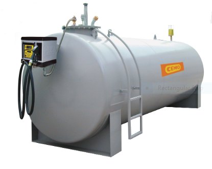 20000 Litre Steel Bunded Diesel Tank - 230v Pump - Fuel Tank Shop