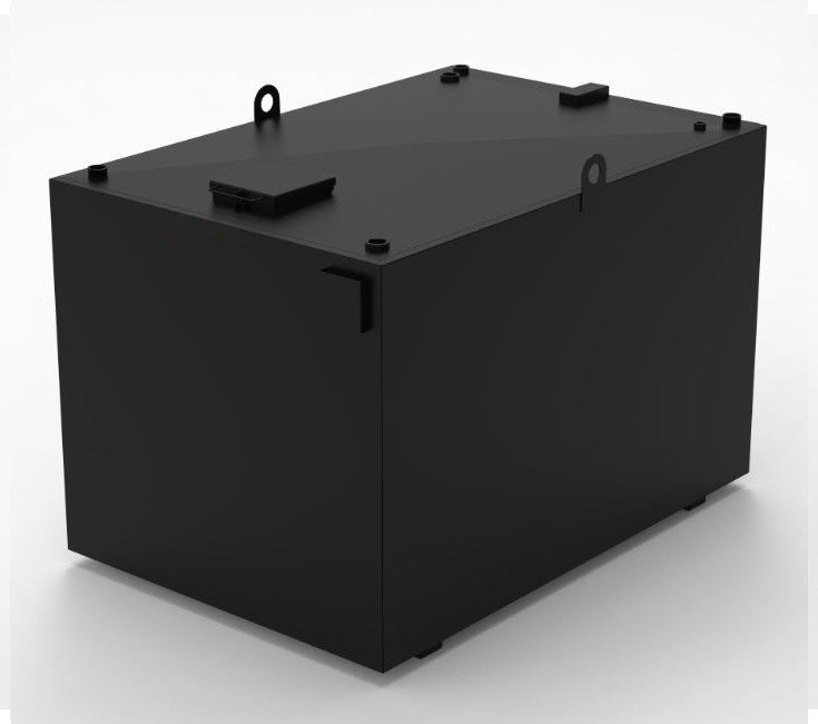 2700 Litre Steel Bunded Waste Oil Tank Fuel Tank Shop