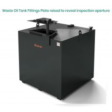 1750 Litre Steel Bunded Imperium® Waste Oil Tank