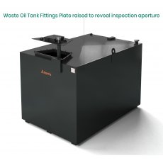 2650 Litre Steel Bunded Imperium® Waste Oil Tank