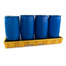 4 Drum In-Line Spill Pallet