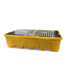Double IBC Nestable Spill Pallet