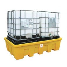 Double IBC Nestable Spill Pallet