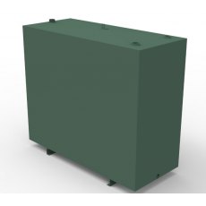 1350 Litre Slimline Steel Single Skin Oil Tank