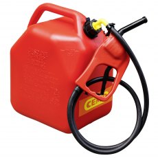25 Litre Petrol Canister with Nozzle - Cemo
