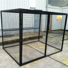 Secure Gas Bottle Storage Cage - 24x 47kg Cylinders (GC55)