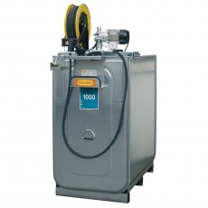 1000 Litre Electric Lubricant Dispenser with Hose Reel