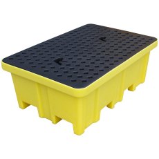 2 Drum Spill Pallet With 4-Way Fork Lift Entry - BP2FW