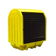 Hard Cover 2 Drum Spill Pallet - BP2HC