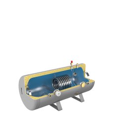 Kingspan Ultrasteel 180 Litre Indirect - Horizontal Unvented Hot Water Cylinder