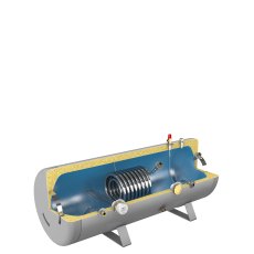 Kingspan Ultrasteel 210 Litre Indirect - Horizontal Unvented Hot Water Cylinder