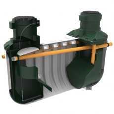 Harlequin Hydroclear HC6 Sewage Treatment Plant - 6 Person