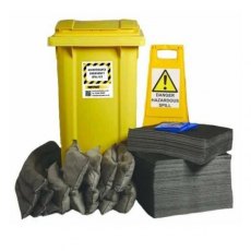 240 Litre Wheelie Bin General Purpose Spill Kit