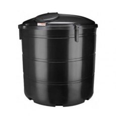 3050 Litre Potable Water Tank With 2" Bottom Outlet - Deso V3050BLKDWT