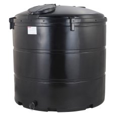 3050 Litre Potable Water Tank With 2" Bottom Outlet - Deso V3050BLKDWT