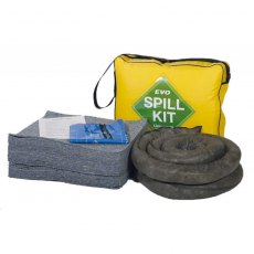 EVO Recycled - 50 Litre Spill Kit In ZIP Shoulder Bag - EVO-SK50