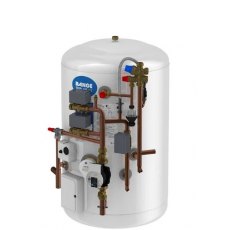Kingspan Range Tribune HE 120 Litres Unvented Vertical Pre-Plumbed Indirect Hot Water Cylinder