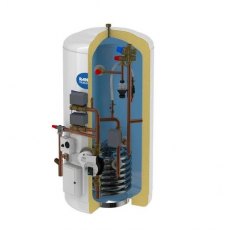 Range Tribune HE 150 Litres Unvented Vertical Pre-Plumbed Indirect Hot Water Cylinder