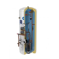 Kingspan Range Tribune HE 210 Litres Unvented Vertical Pre-Plumbed Indirect Hot Water Cylinder