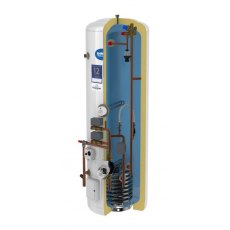 Kingspan Range Tribune HE 250 Litres Unvented Vertical Pre-Plumbed Indirect Hot Water Cylinder