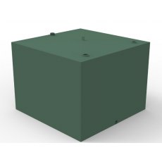 1350 Litre Steel Single Skin Oil Tank