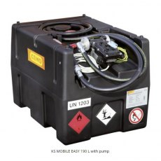 190 Litre ADR Petrol Dispenser - 12v Pump - Cemo KS-Mobile Easy