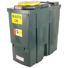 650 Litre Slimline Bunded Waste Oil Tank - Deso SL650WOW