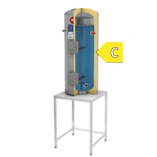 Ultrasteel Plus 180 Litre Direct - Unvented With Utility Stand