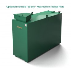 Atlantis 1350L Steel Bunded Oil Tank with Imperium® Technology