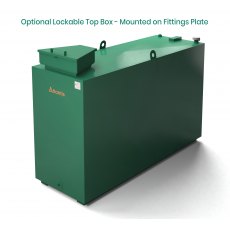 Atlantis 1650L Steel Bunded Oil Tank with Imperium® Technology