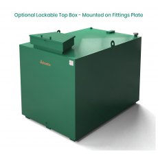Atlantis 2250L Steel Bunded Oil Tank with Imperium® Technology
