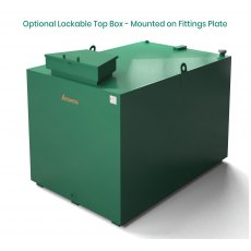Atlantis 2700L Steel Bunded Oil Tank with Imperium® Technology