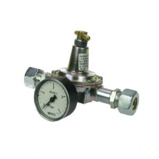 GOK 2 - 180 L/hr Oil Pressure Regulator c/w Gauge