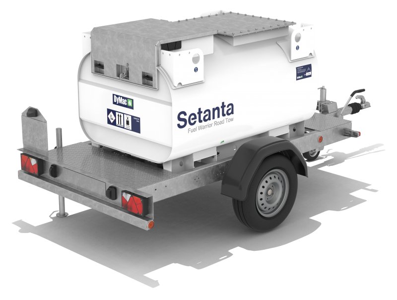 Dymac Setanta Fuel Warrior 1000L - Road Tow Model