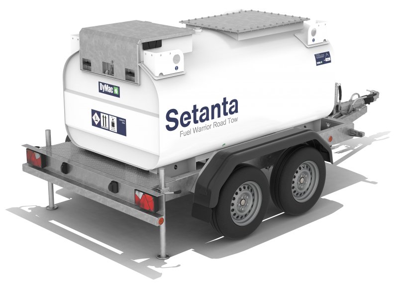 Dymac Setanta Fuel Warrior 2000L - Road Tow Model