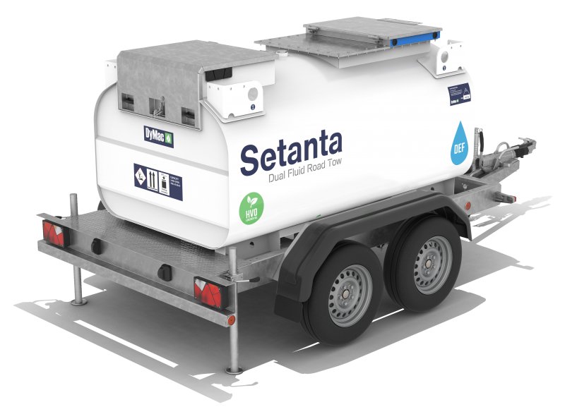 Dymac Setanta Dual Fluid - 1450/350L Road-Tow