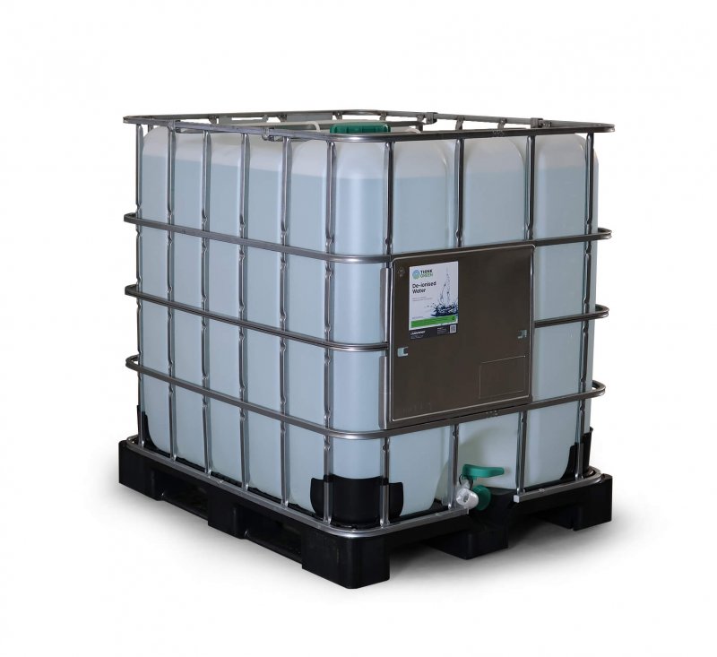 Deionised Water 1000L IBC