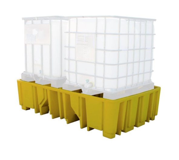Double IBC Spill Pallet without Platform
